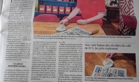 Boire un café pas cher dans un salon de thé à Chambéry